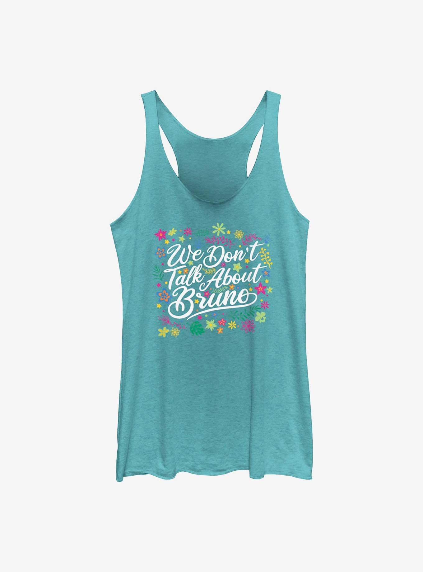 Disney Encanto We Don't Talk About Bruno Colorful Womens Tank Top, TAHI BLUE, hi-res