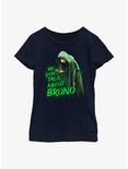 Disney Encanto Hooded We Don't Talk About Bruno Youth Girls T-Shirt, NAVY, hi-res