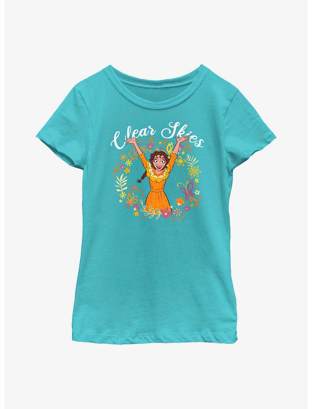 Disney Encanto Pepa Clear Skies Youth Girls T-Shirt, TAHI BLUE, hi-res