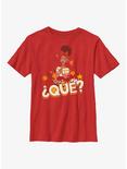 Disney Encanto Dolores Que Youth T-Shirt, RED, hi-res