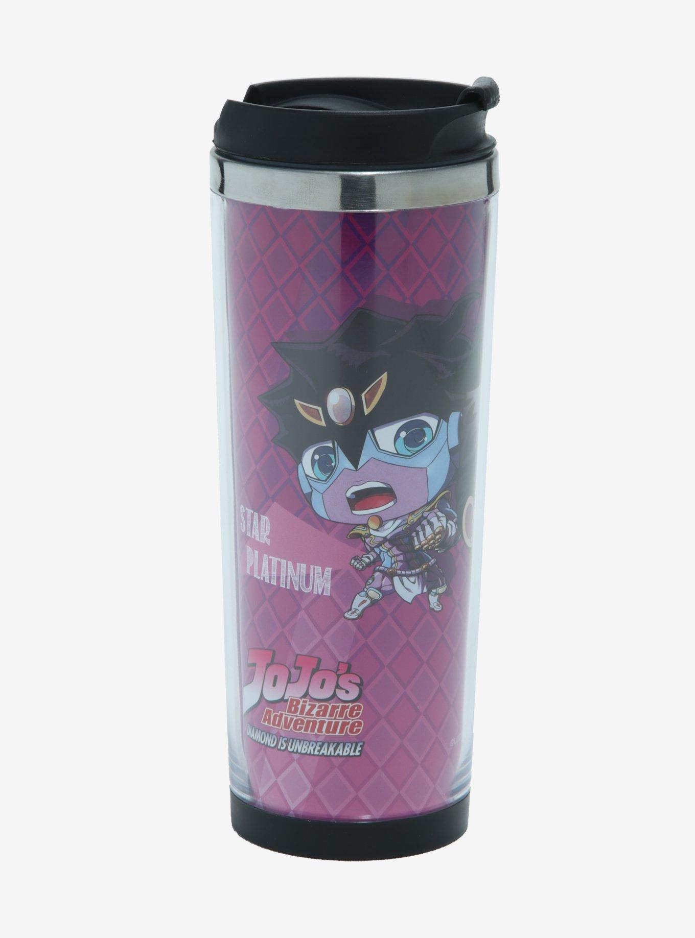 Jojo's Bizarre Adventure: Diamond Is Unbreakable Star Platinum & Jotaro Kujo Travel Mug, , hi-res