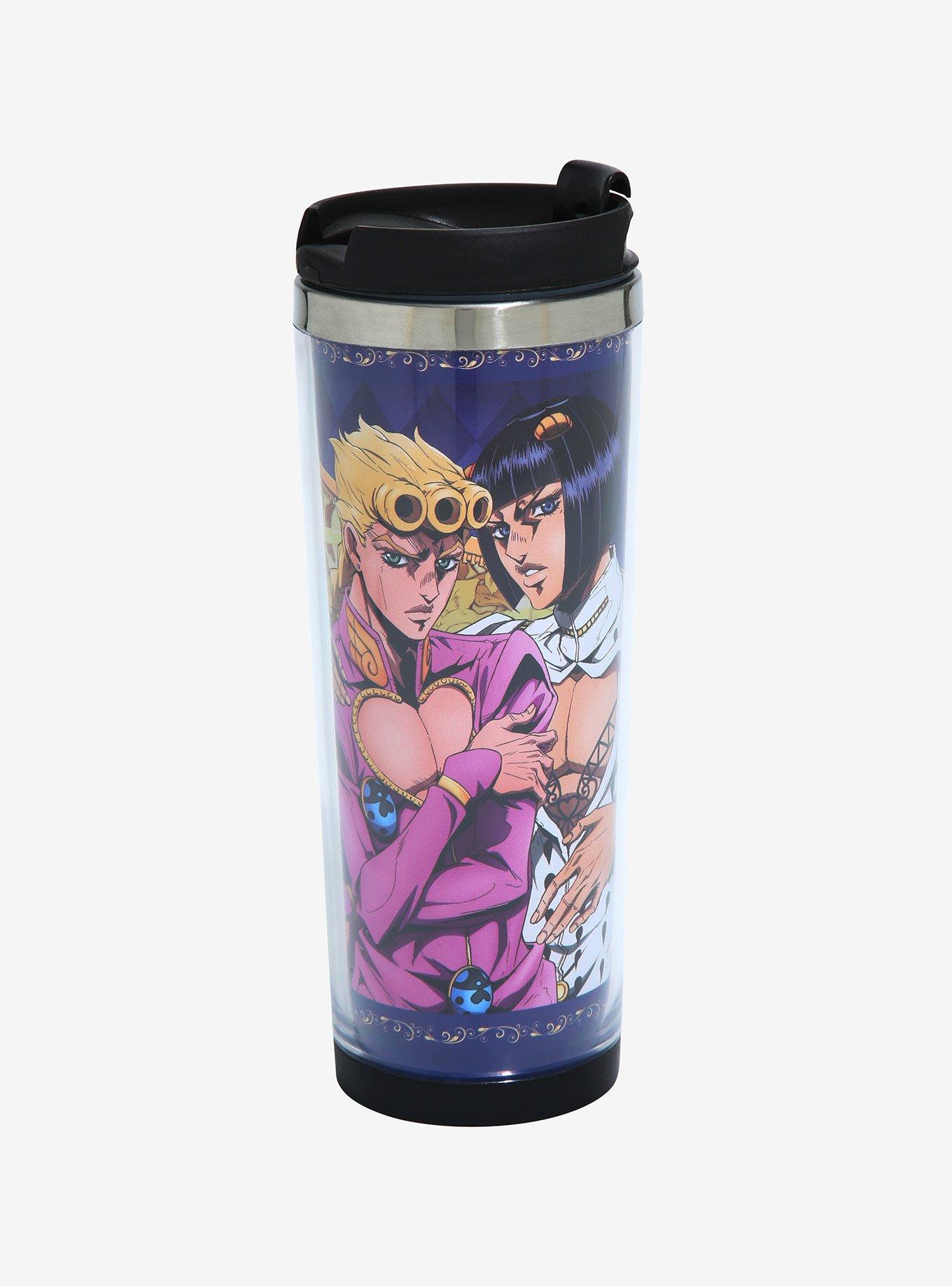 JoJo's Bizarre Adventure: Golden Wind Giorno & Bucciarati Travel Mug, , hi-res