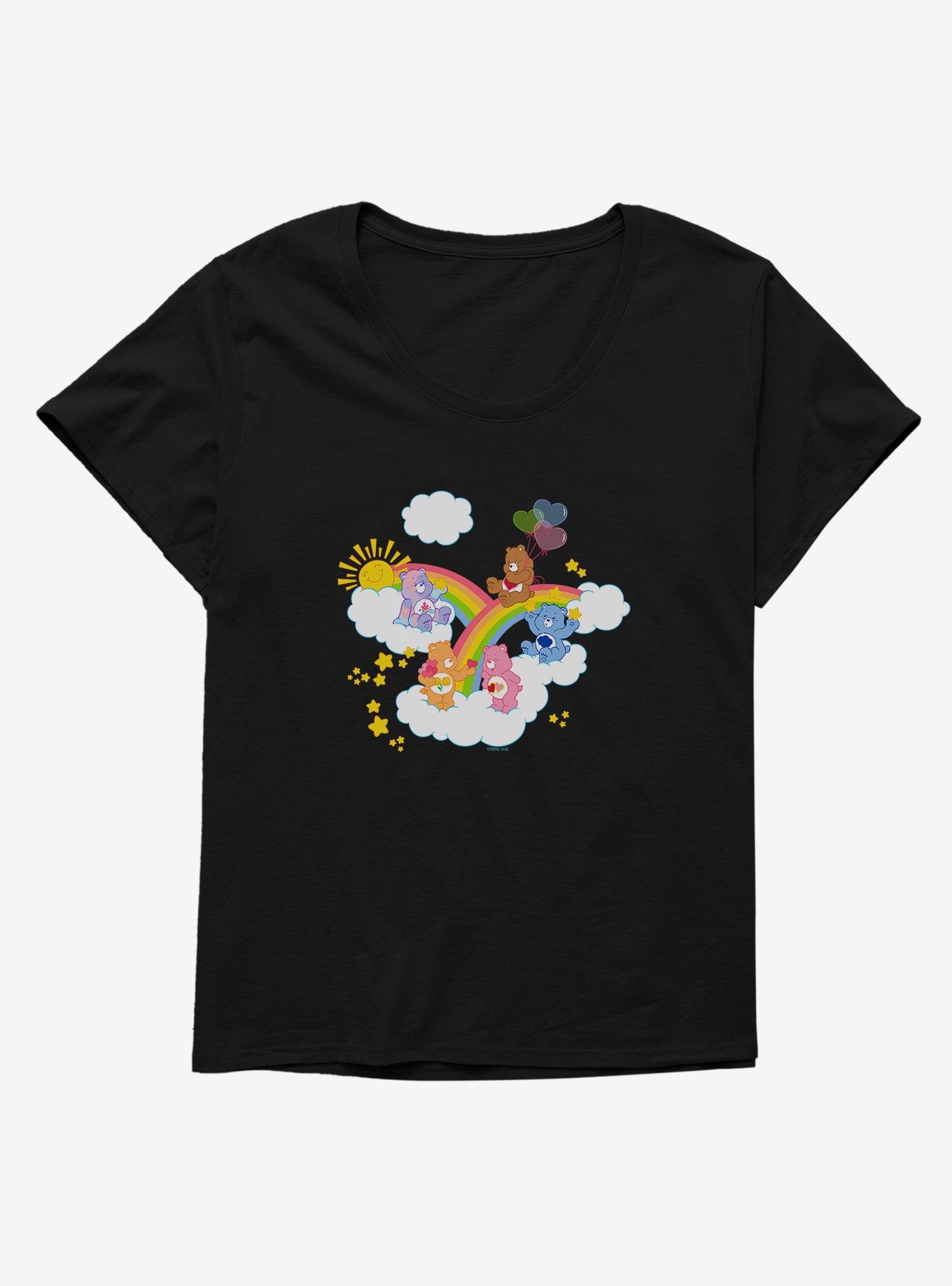 Care Bears Over The Rainbow Girls T-Shirt Plus Size, , hi-res