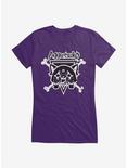 Aggretsuko Metal Crossbones Girls T-Shirt, , hi-res
