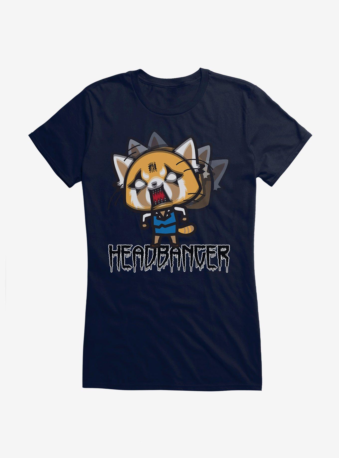 Aggretsuko Metal Headbanger Girls T-Shirt, , hi-res