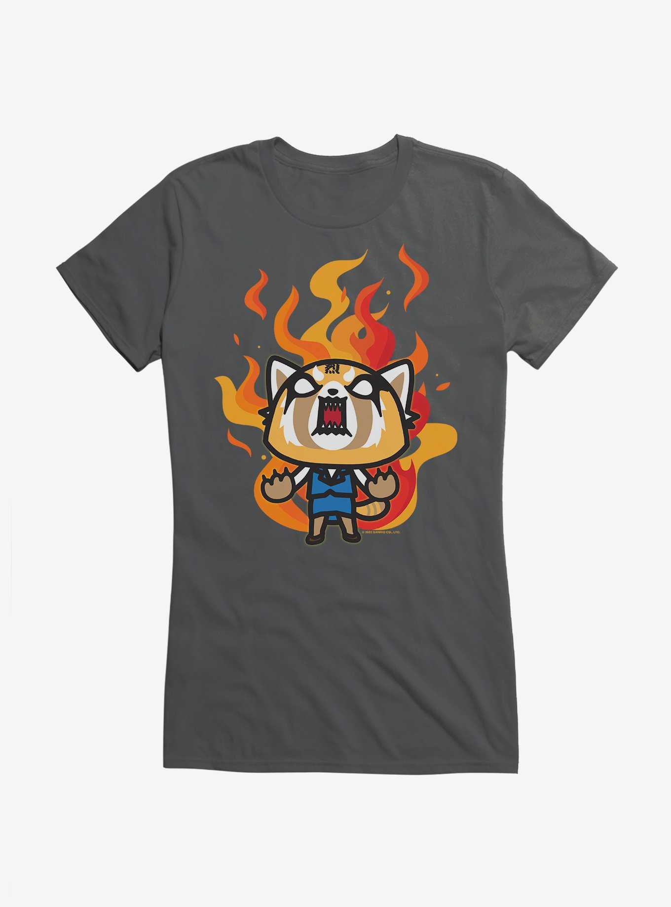 Aggretsuko Metal Rage Girls T-Shirt, , hi-res