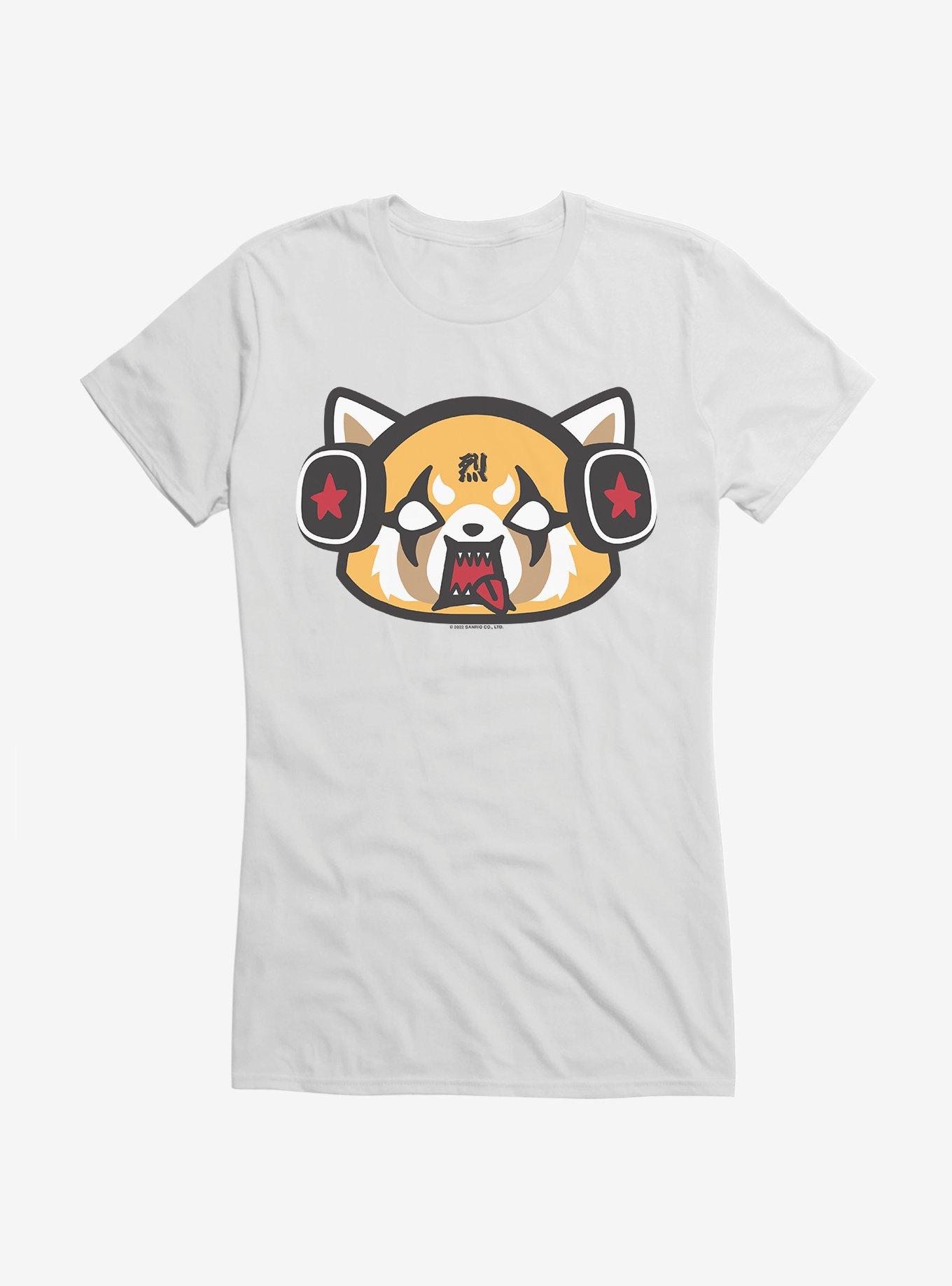 Aggretsuko Metal Raging Headphones Girls T-Shirt, , hi-res