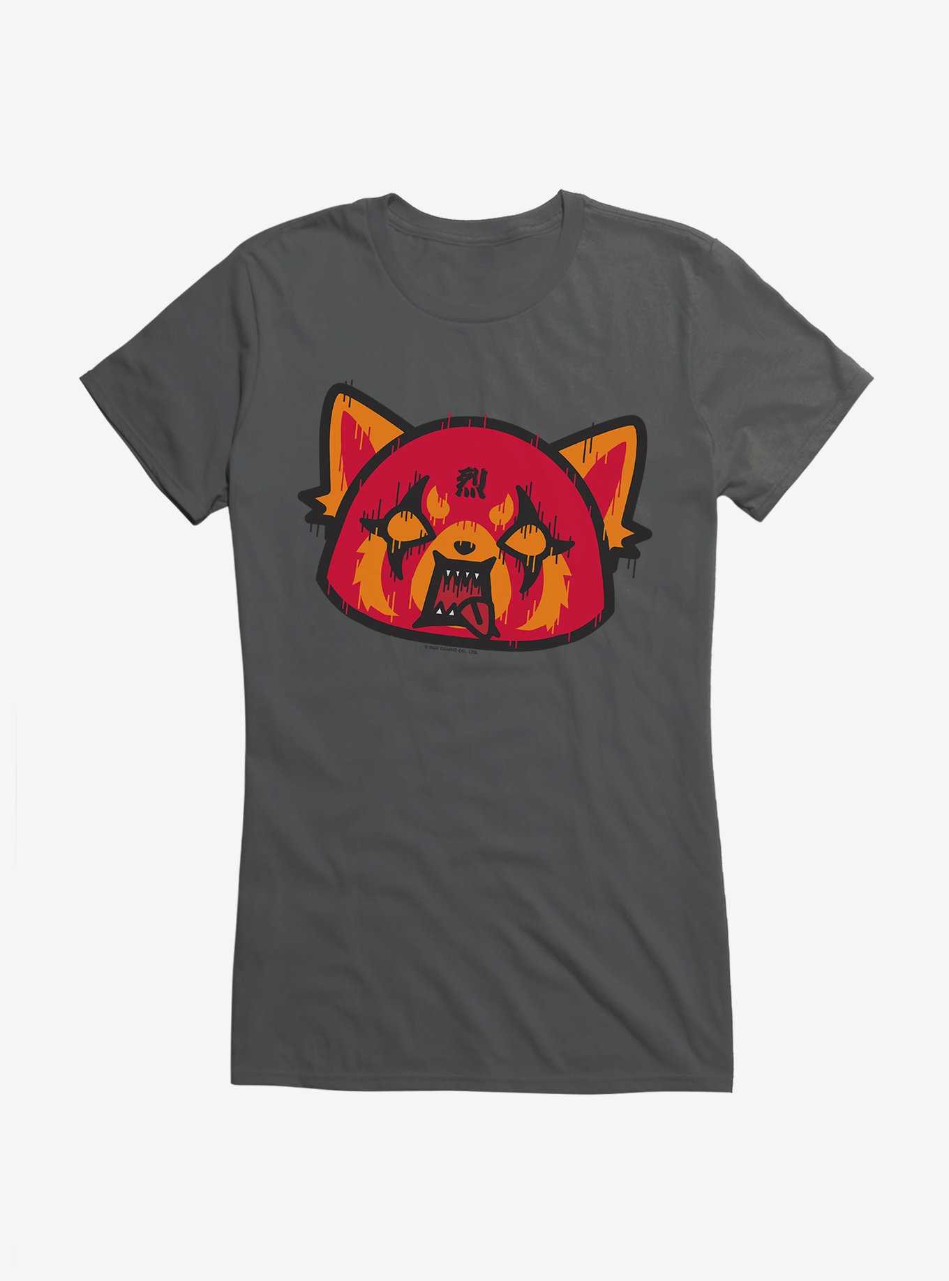 Aggretsuko Metal Rock Out To The Max Girls T-Shirt, , hi-res