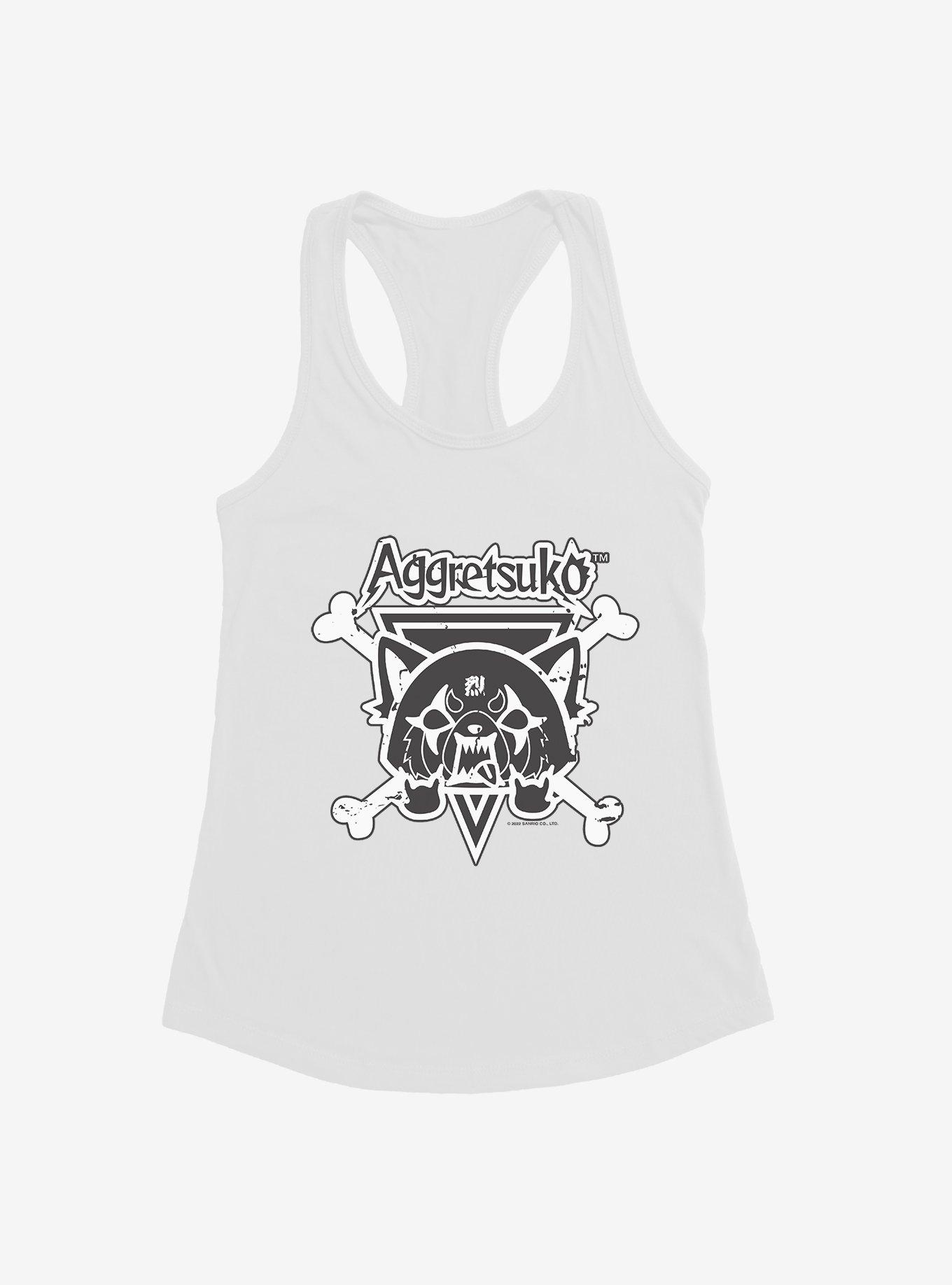 Aggretsuko Metal Crossbones Girls Tank, , hi-res