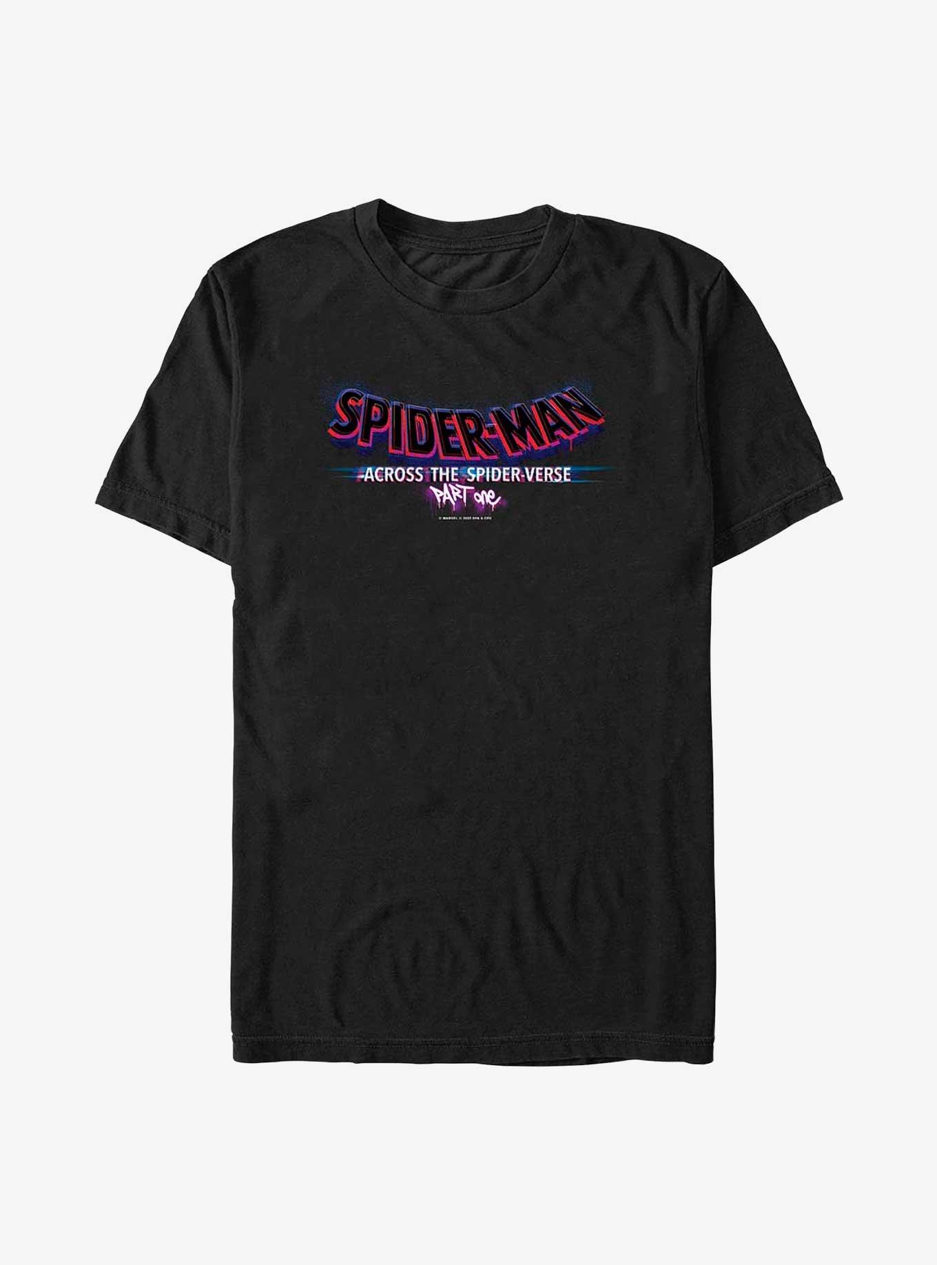 Marvel Spider-Man: Across The Spiderverse (Part One) Main Logo T-Shirt, , hi-res