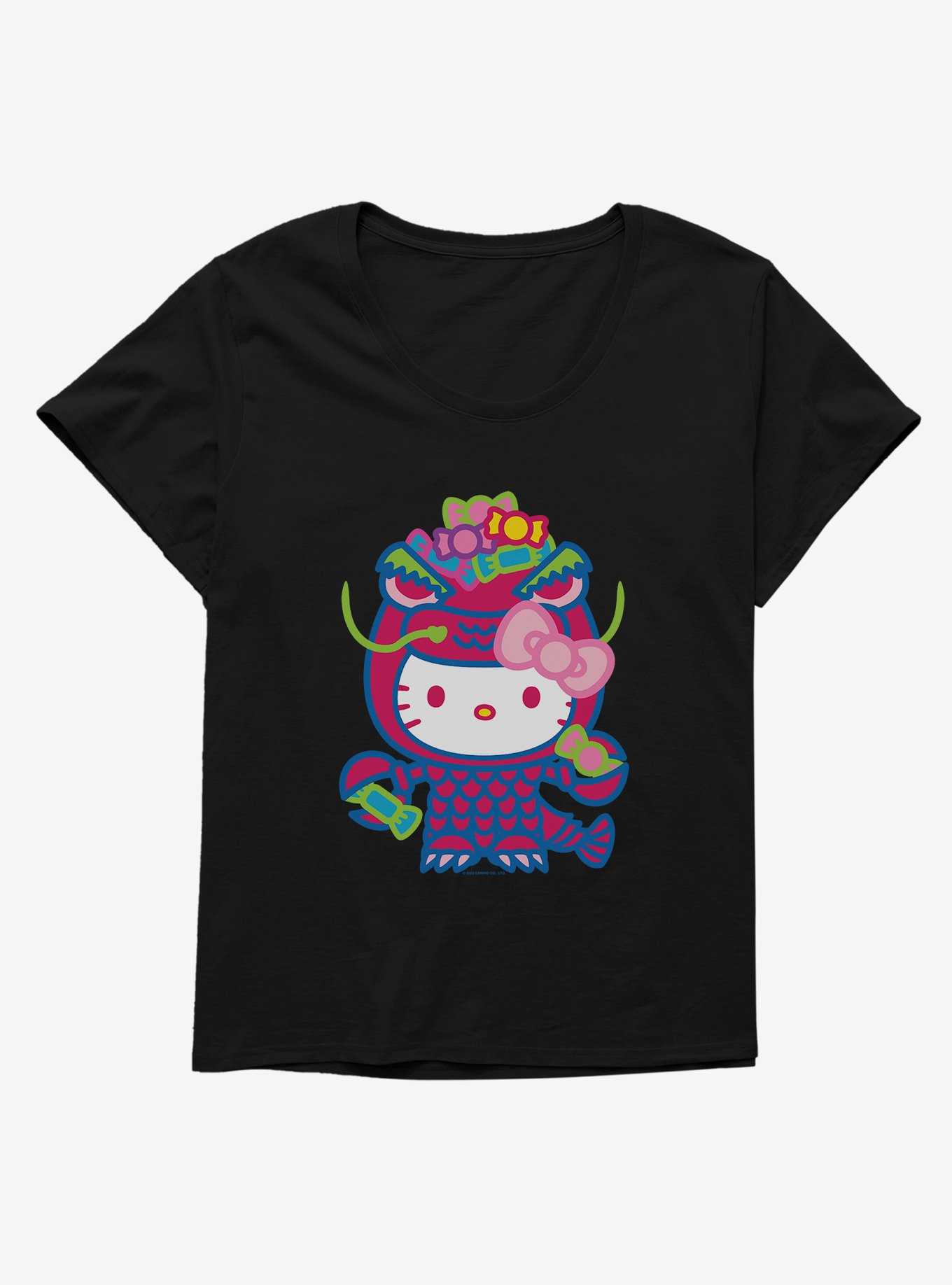 Hello Kitty Sweet Kaiju Claws Girls T-Shirt Plus Size, , hi-res