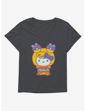 Hello Kitty Sweet Kaiju Doughnut Girls T-Shirt Plus Size, , hi-res
