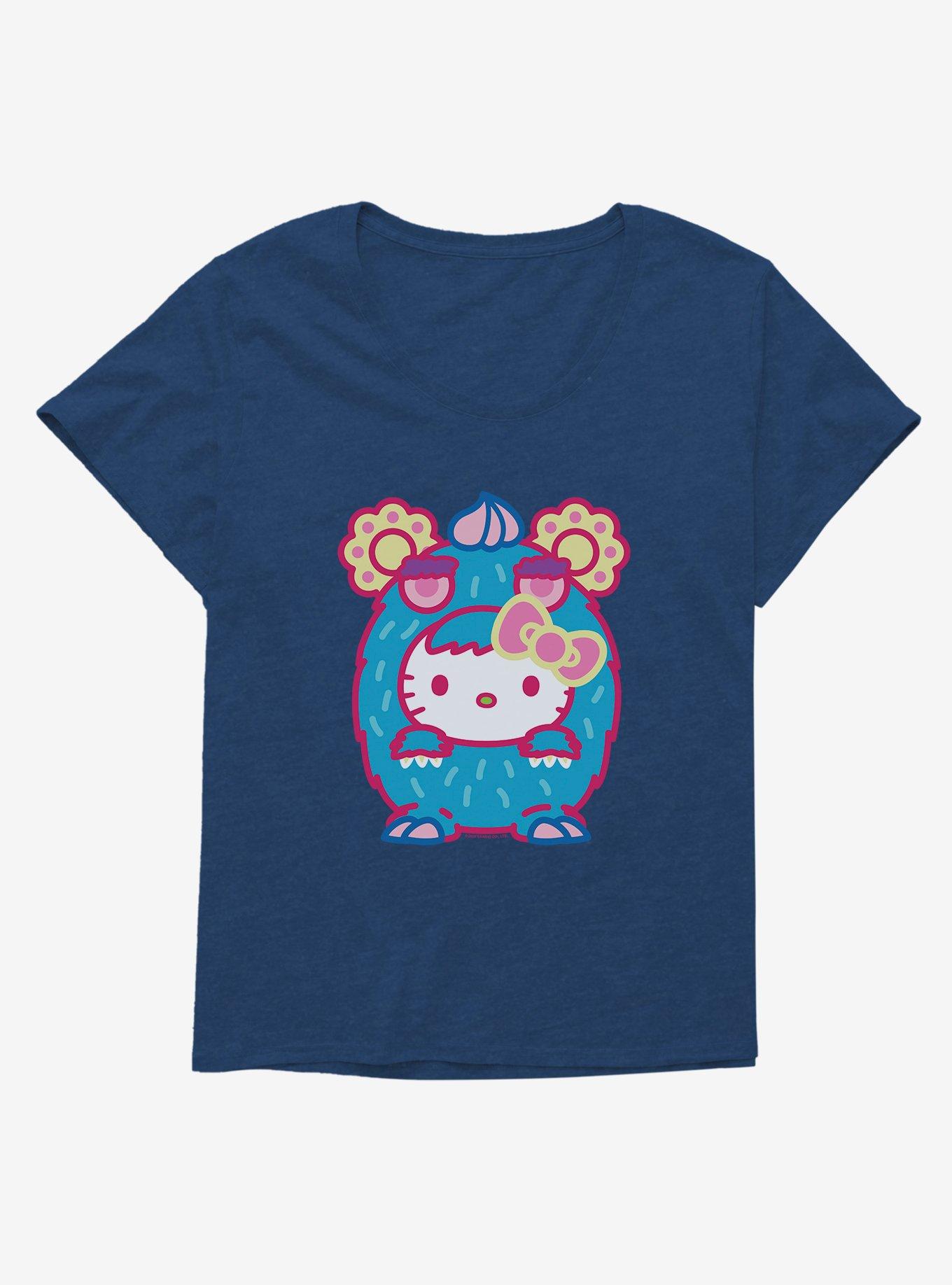 Hello Kitty Sweet Kaiju Pouch Girls T-Shirt Plus Size, , hi-res