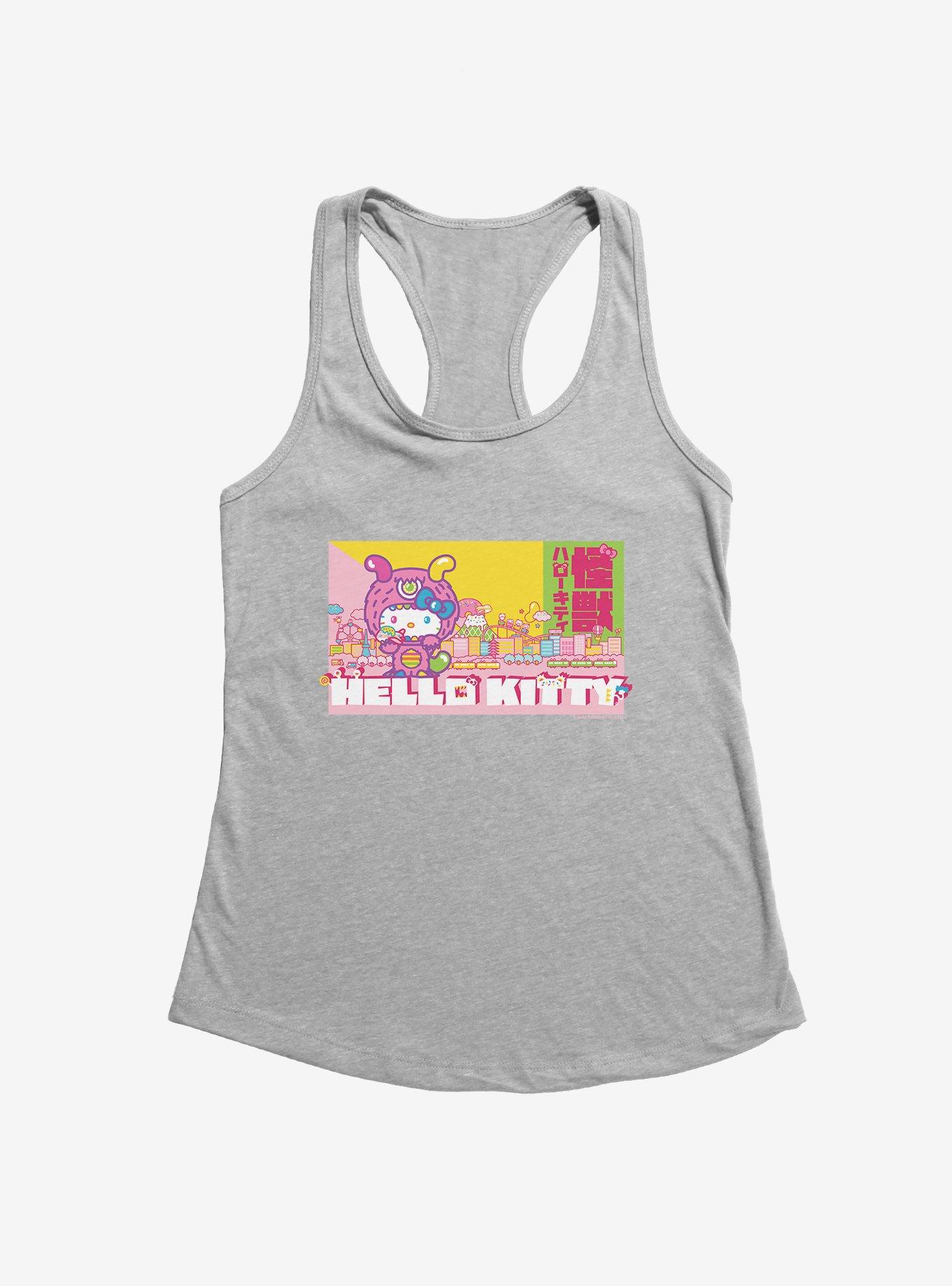 Hello Kitty Sweet Kaiju Screensaver Girls Tank, , hi-res