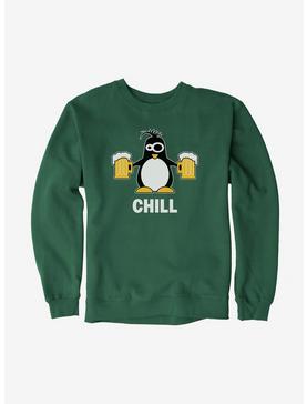ICreate Penguin Chill Beer Mugs Sweatshirt, , hi-res