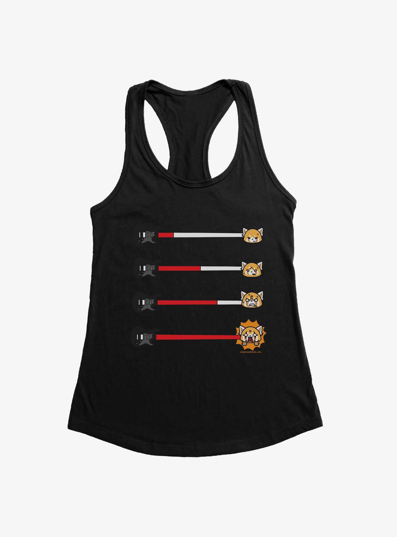 Aggretsuko Metal Anger Meter Womens Tank Top, , hi-res