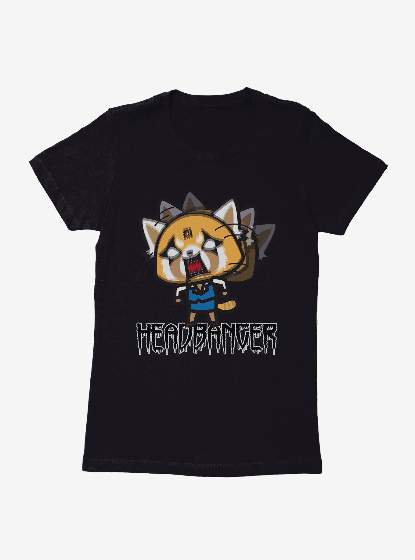 Aggretsuko Metal Headbanger Womens T-Shirt, , hi-res