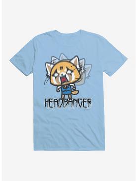 Aggretsuko Metal Headbanger T-Shirt, LIGHT BLUE, hi-res