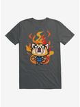 Aggretsuko Metal Rage T-Shirt, CHARCOAL, hi-res