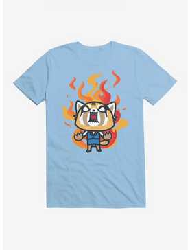 Aggretsuko Metal Rage T-Shirt, LIGHT BLUE, hi-res