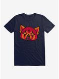 Aggretsuko Metal Rock Out To The Max T-Shirt, NAVY, hi-res