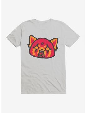 Aggretsuko Metal Rock Out To The Max T-Shirt, SILVER, hi-res