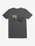 Aggretsuko Metal Screamo T-Shirt, CHARCOAL, hi-res