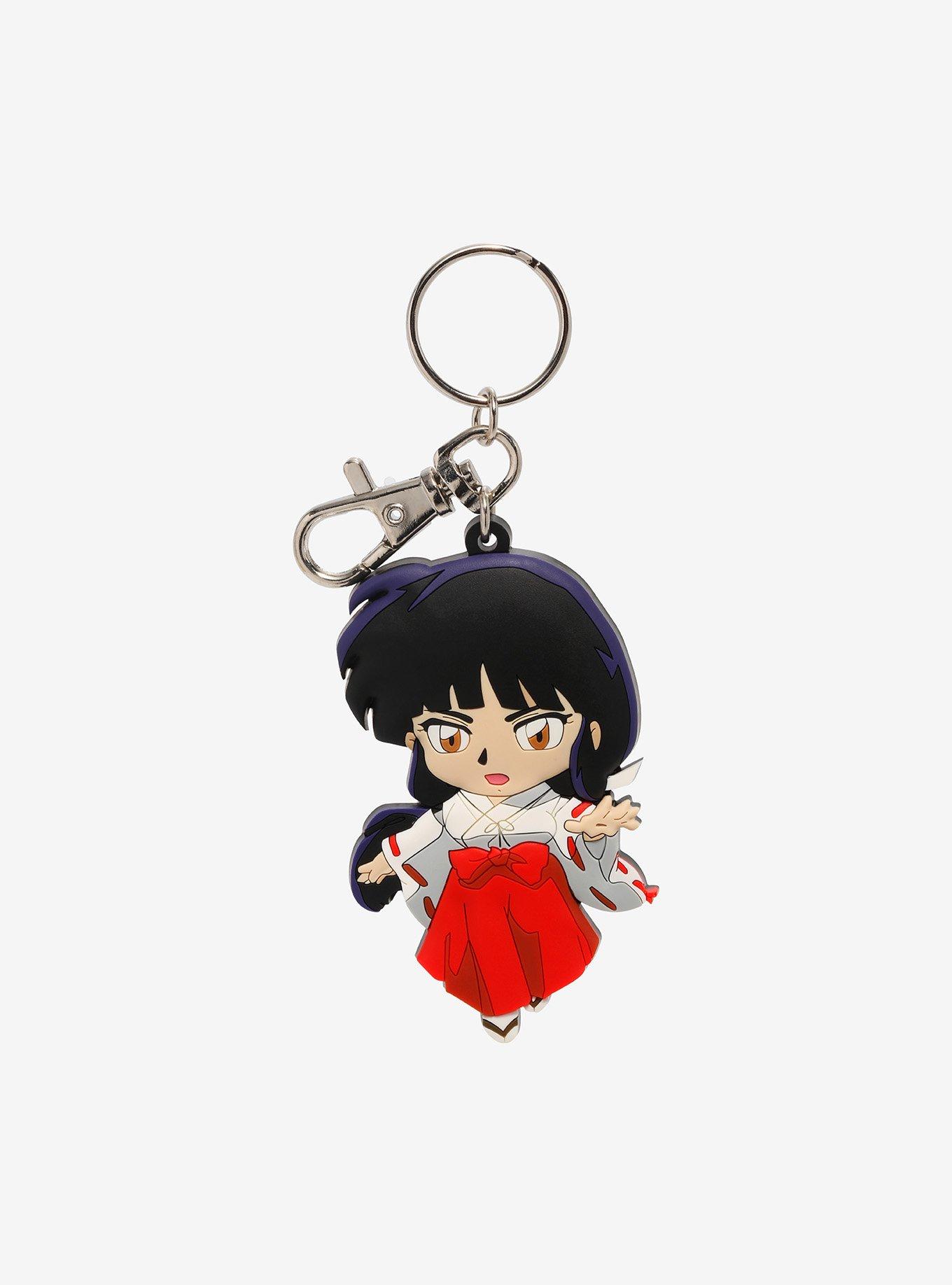 InuYasha Chibi Kikyo Key Chain, , hi-res