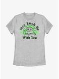 Star Wars The Mandalorian May You Have Luck Womens T-Shirt, ATH HTR, hi-res