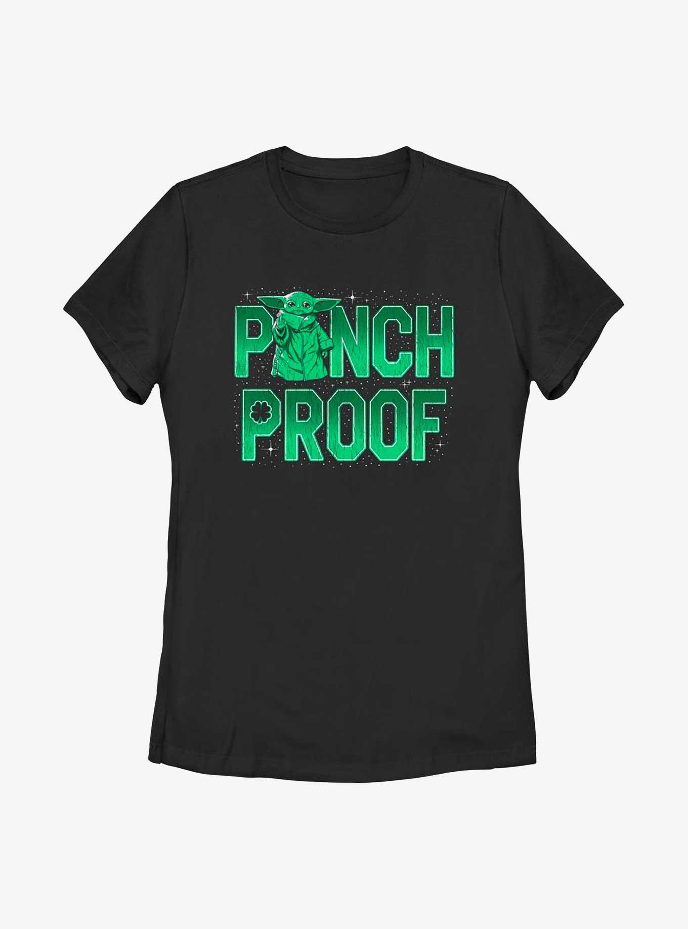 Star Wars The Mandalorian Proof Positive Womens T-Shirt, BLACK, hi-res