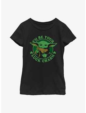 Star Wars The Mandalorian Lucky Charm Youth Girls T-Shirt, , hi-res
