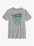 Disney Donald Duck Lucky Duck Youth T-Shirt, ATH HTR, hi-res