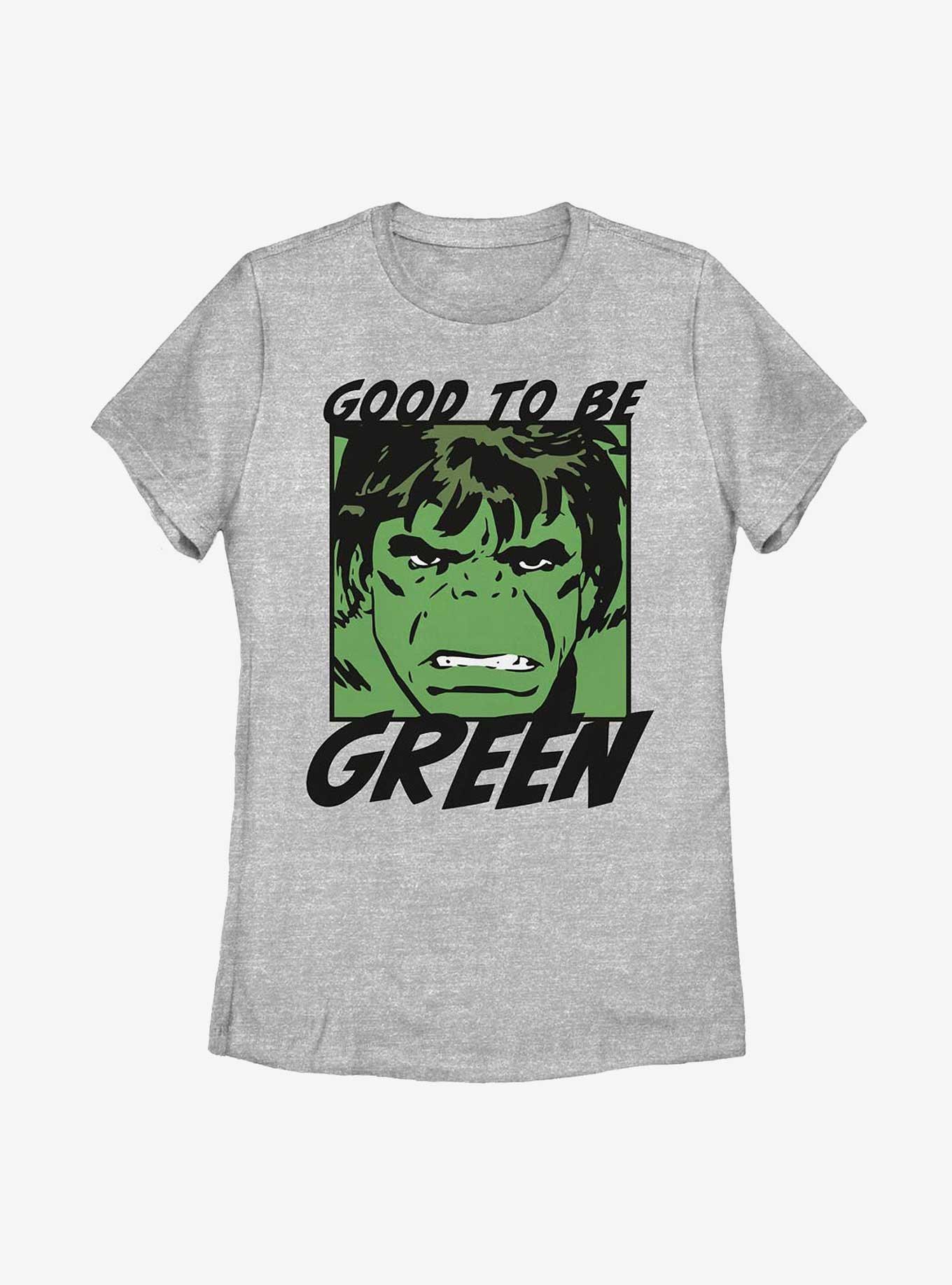 Marvel Hulk Good Green Hulk Womens TShirt
