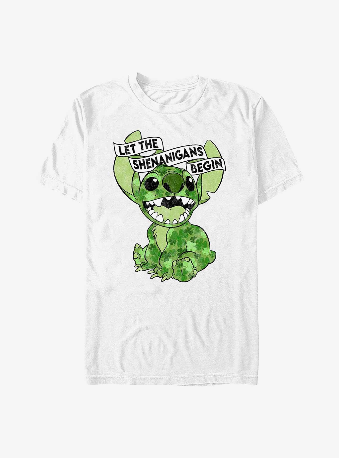 Disney Lilo And Stitch Clovers T-Shirt, , hi-res