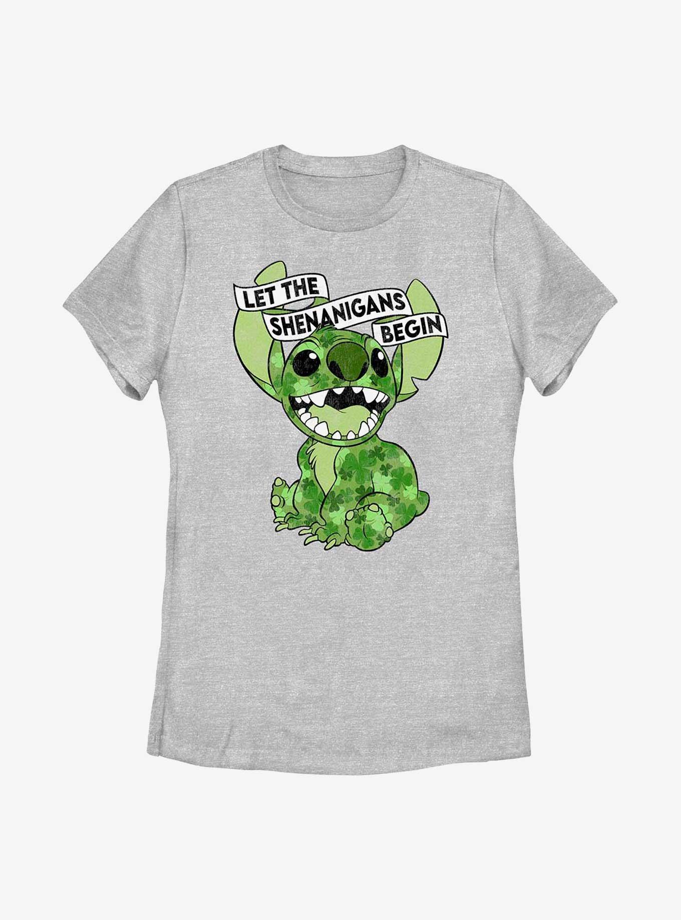 Disney Lilo And Stitch Clovers Womens T-Shirt, , hi-res