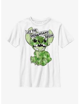 Disney Lilo And Stitch Clovers Youth T-Shirt, , hi-res
