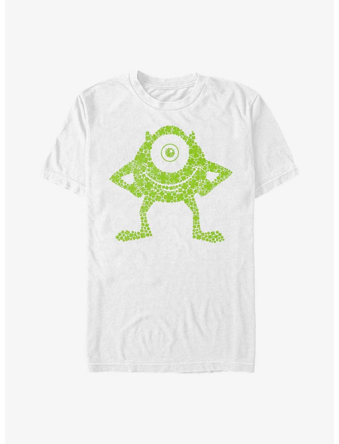 Disney Pixar Monsters University Mike Clover T-Shirt, WHITE, hi-res