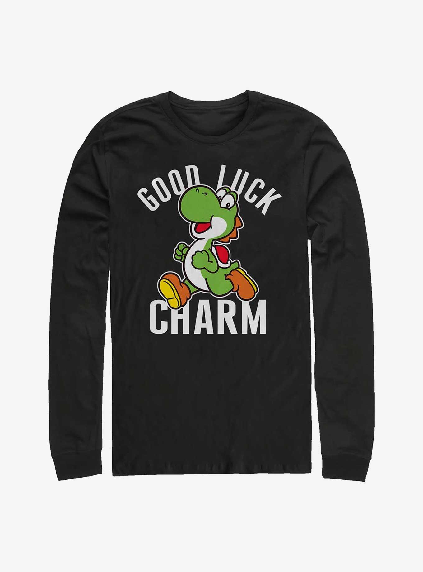 Nintendo Good Luck Long-Sleeve T-Shirt, , hi-res
