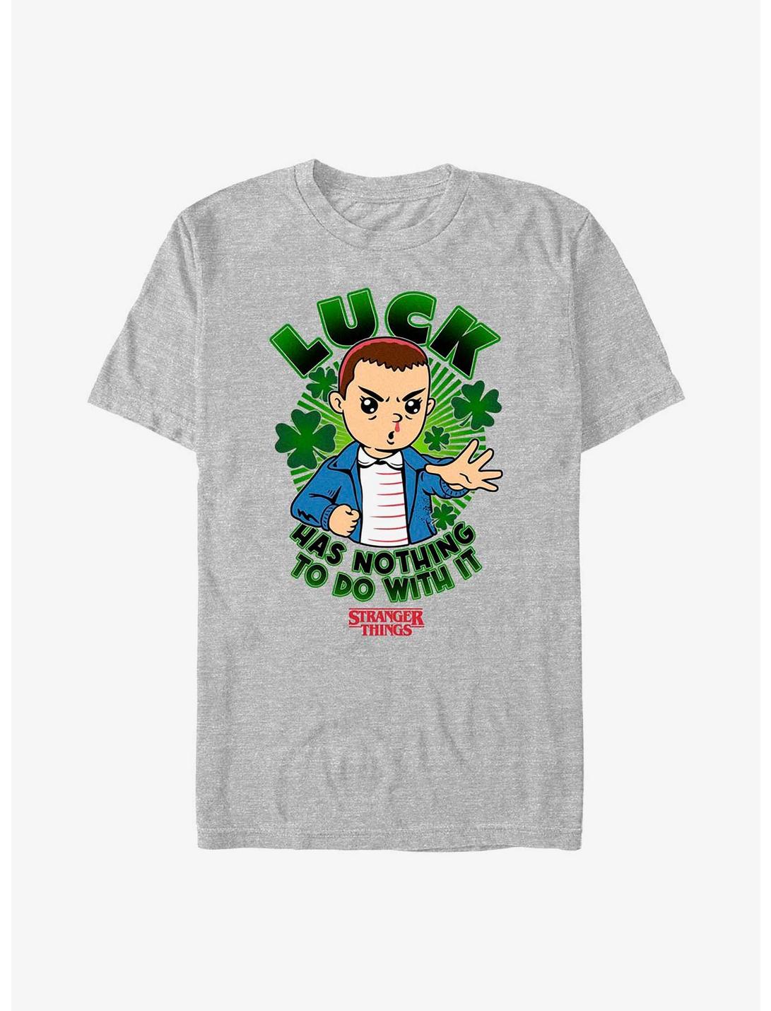 Stranger Things Not Lucky T-Shirt, ATH HTR, hi-res