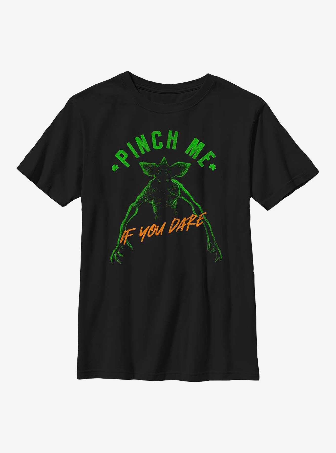 Stranger Things Pinch Me If You Dare Youth T-Shirt, , hi-res