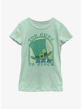 Disney Pixar Toy Story Too Cute To Pinch Youth Girls T-Shirt, MINT, hi-res