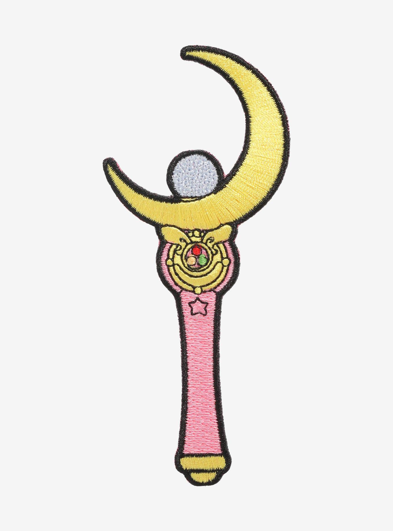 Sailor Moon Moon Stick Patch, , hi-res