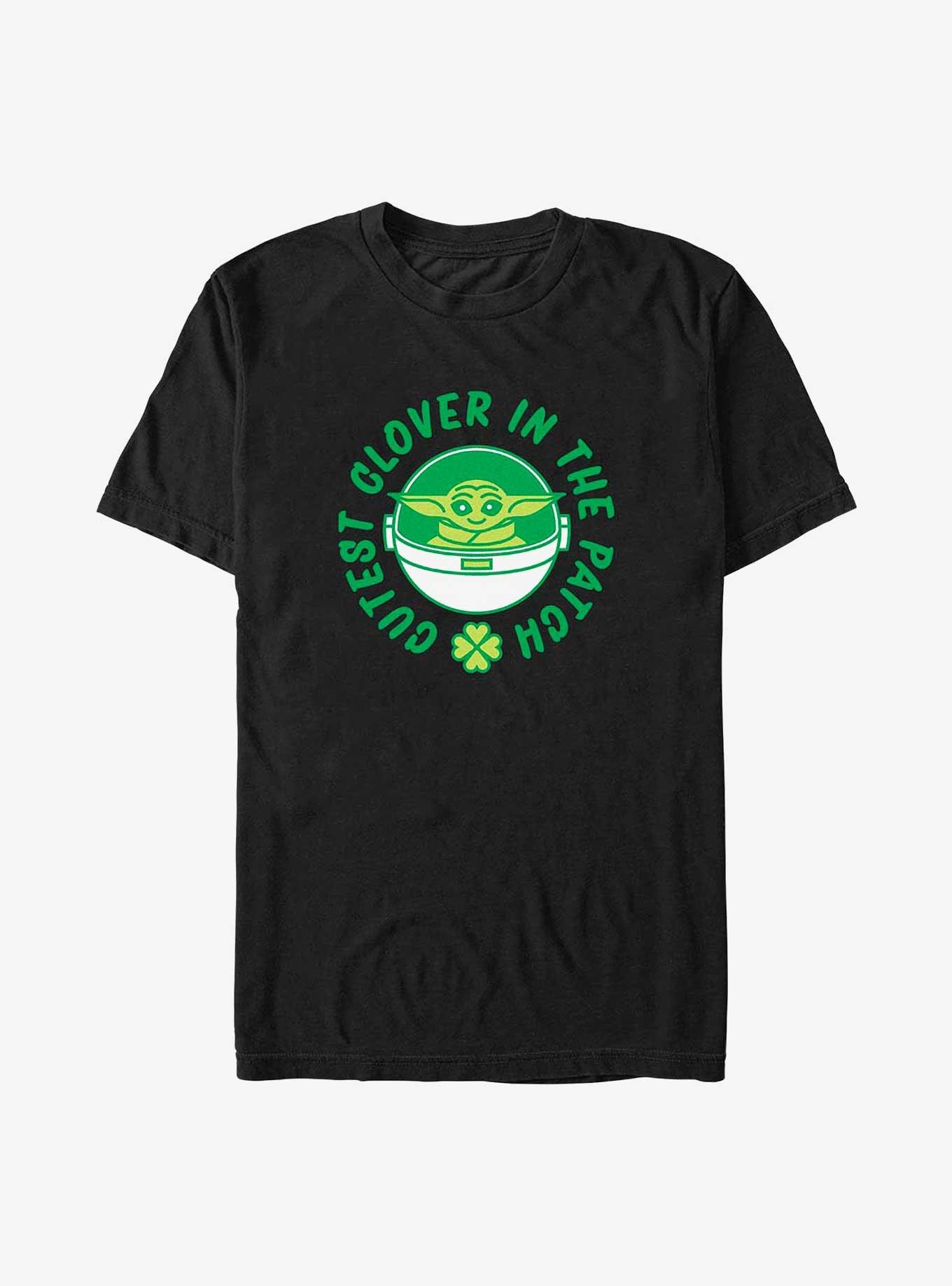 Star Wars The Mandalorian Clover Patch T-Shirt, , hi-res