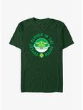 Star Wars The Mandalorian Clover Patch T-Shirt, FOREST GRN, hi-res