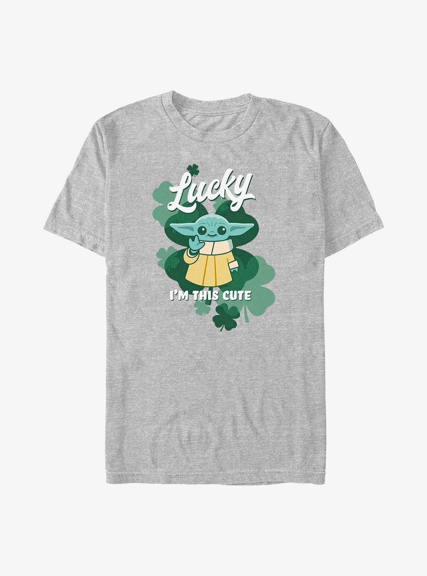 Star Wars The Mandalorian Lucky Cute T-Shirt, , hi-res