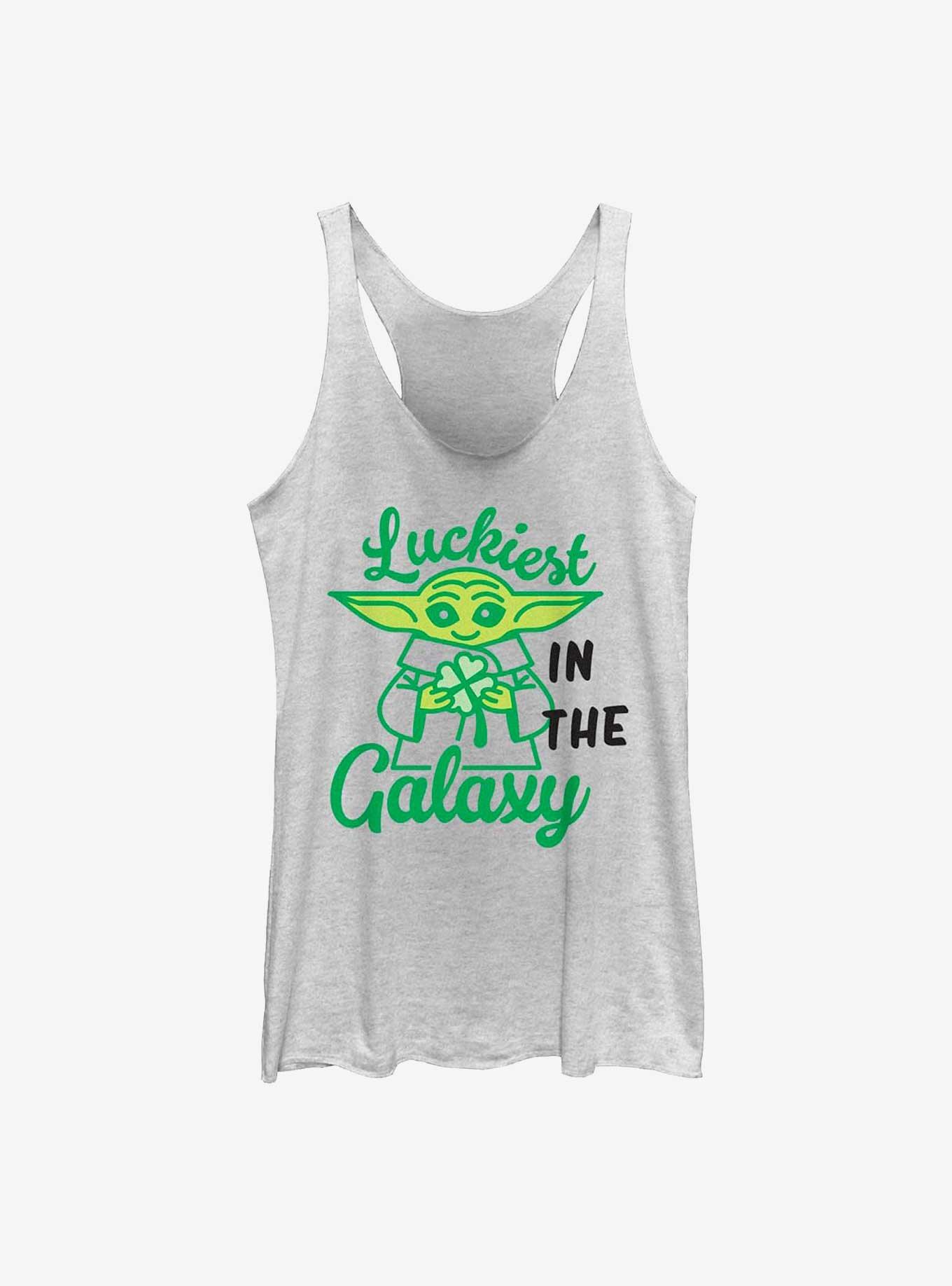 Star Wars The Mandalorian Lucky Galaxy Womens Tank Top, , hi-res