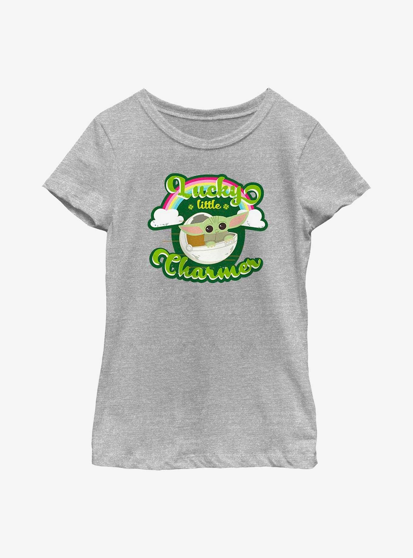 Star Wars The Mandalorian Charmer Rainbow Youth Girls T-Shirt, , hi-res