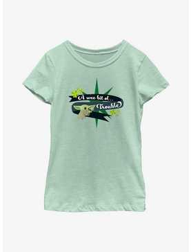 Star Wars The Mandalorian Yoda Star Trouble Youth Girls T-Shirt, , hi-res