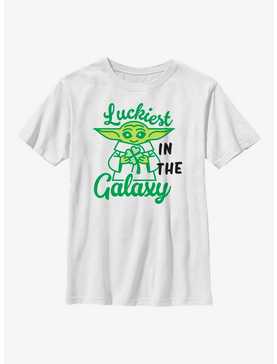 Star Wars The Mandalorian Lucky Galaxy Youth T-Shirt, , hi-res
