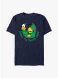 The Simpsons Irish Horseshoe T-Shirt, NAVY, hi-res